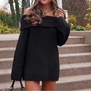 H&M Off Shoulder Sweater